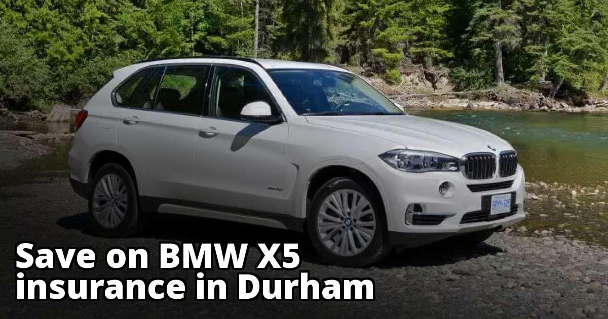 BMW X5 Insurance Quotes in Durham, NC